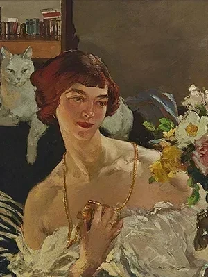Self Portrait by Helen Margaret Mackenzie Self Portrait by Helen Margaret Mackenzie